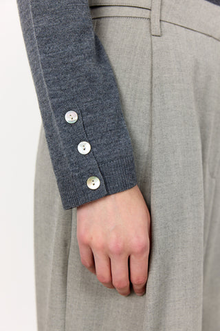 LR-ISMAILA 6 Pullover Dark grey