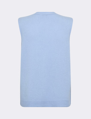 LR-ELOISE 10 Waistcoat Light blue