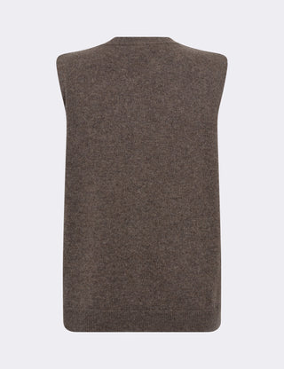 LR-ELOISE 10 Waistcoat Brown