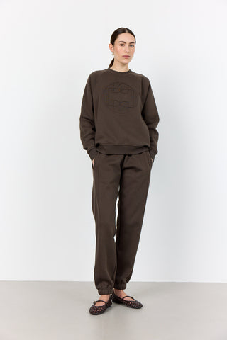 LR-NUKA 11 Sweatshirt Dark brown