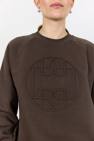 LR-NUKA 11 Sweatshirt Dark brown