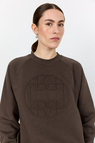 LR-NUKA 11 Sweatshirt Dark brown