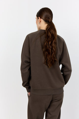 LR-NUKA 11 Sweatshirt Dark brown