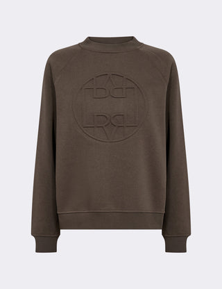 LR-NUKA 11 Sweatshirt Dark brown