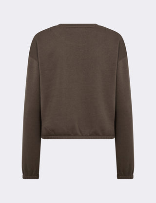 LR-NUKA 13 Sweatshirt Dark brown