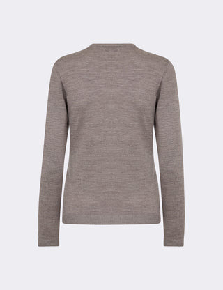 LR-ISMAILA 2 Pullover Light brown