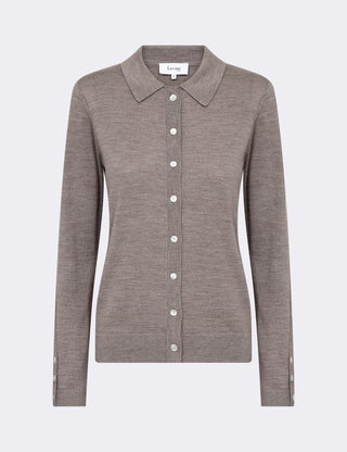 LR-ISMAILA 6 Pullover Light brown
