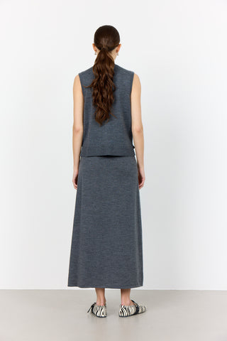 LR-ISMAILA 11 Waistcoat Dark grey