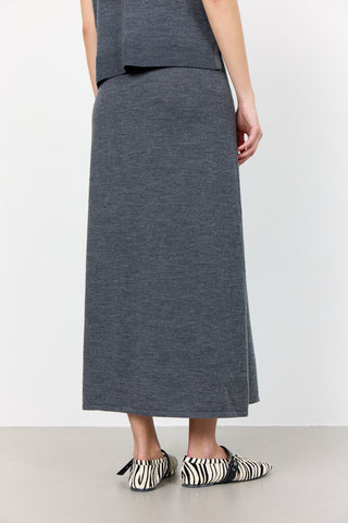 LR-ISMAILA 8 Skirt Dark grey