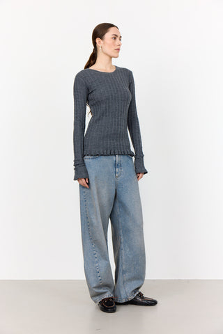 LR-ISMAILA 13 Pullover Dark grey