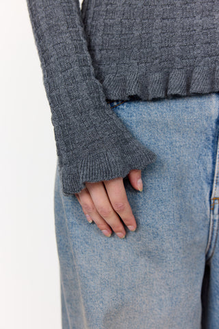 LR-ISMAILA 13 Pullover Dark grey