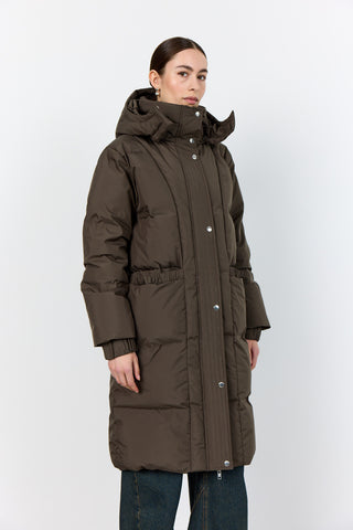 LR-MONA 6 Jacket Dark brown