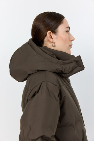 LR-MONA 6 Jacket Dark brown