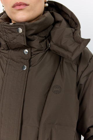 LR-MONA 6 Jacket Dark brown