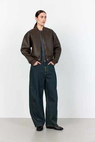 LR-NANELLE 1 Jacket Dark brown
