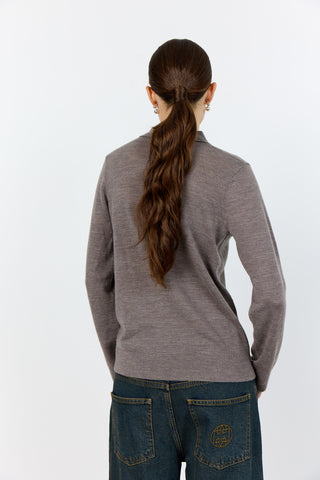 LR-ISMAILA 6 Pullover Light brown