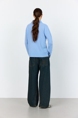 LR-ELOISE 5 Pullover Light blue