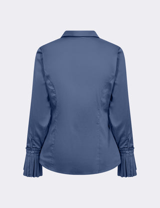 LR-ISLA SOLID 130 Shirt Blue
