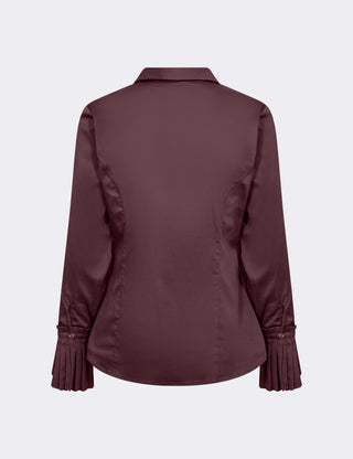 LR-ISLA SOLID 130 Shirt Bordeaux