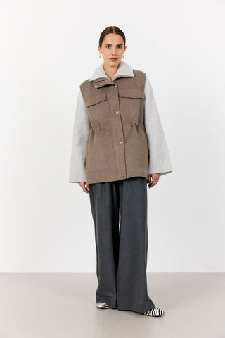 LR-OWA 30 Waistcoat Dark Sand