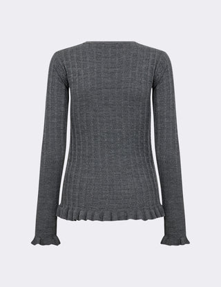 LR-ISMAILA 13 Pullover Dark grey