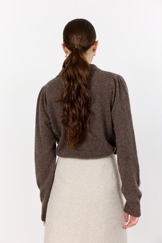 LR-ELOISE 12 Pullover Brown