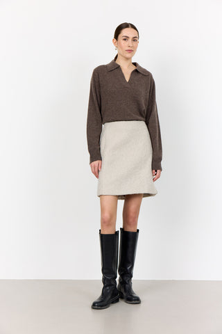 LR-ELOISE 5 Pullover Brown
