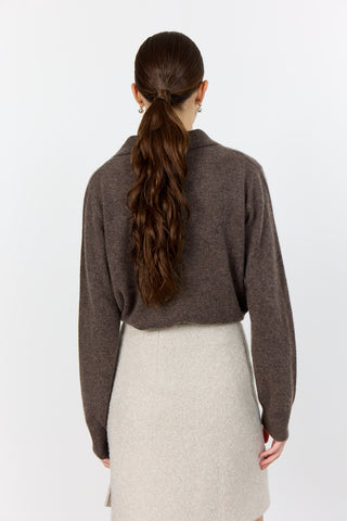 LR-ELOISE 5 Pullover Brown