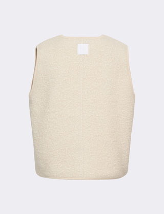 LR-NISSA 1 Waistcoat Off white
