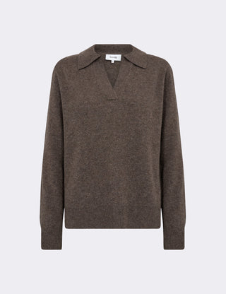 LR-ELOISE 5 Pullover Brown
