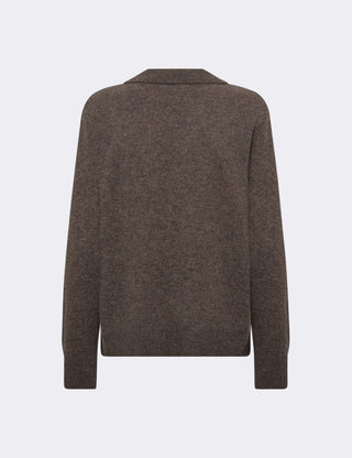 LR-ELOISE 5 Pullover Brown