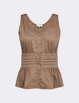 LR-ISLA SOLID 142 Top Brown