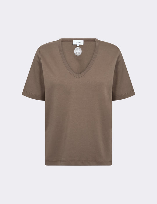 LR-PALOMA 2 T-shirt Dark brown