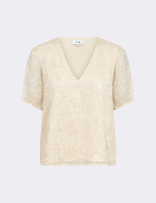 LR-ROXY 1 Blouse Light sand