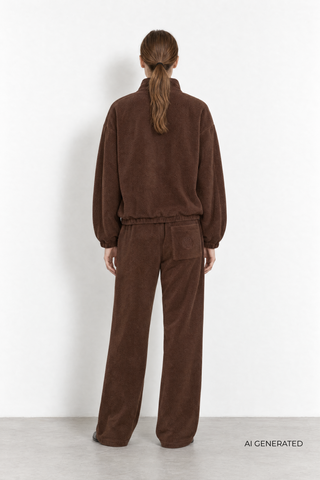 LR-URIELA 1 Pants Dark brown