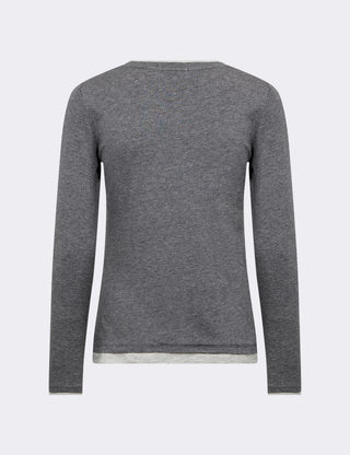 LR-JOSEPHINE 5 T-shirt Dark grey