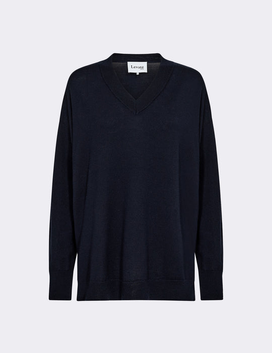 LR-ISMAILA 3 Knit Navy