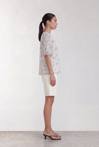 LR-RAVINA 2 Blouse Light sand