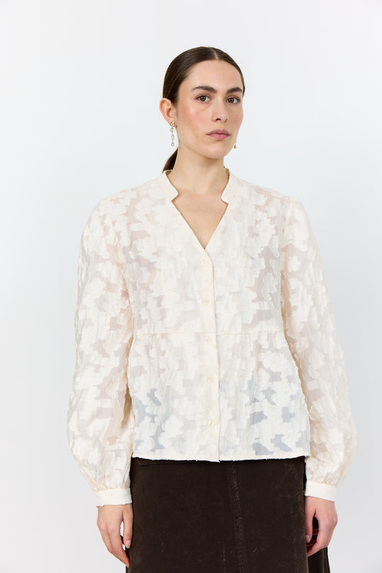 LR-NOVELLE 2 Blouse Off white