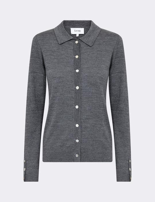 LR-ISMAILA 6 Pullover Dark grey