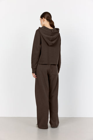 LR-NUKA 9 Sweatshirt Dark brown