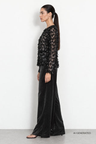 LR-UNION 2 Blouse Black