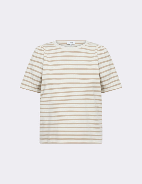 LR-NEDDIE 1 T-shirt Sand