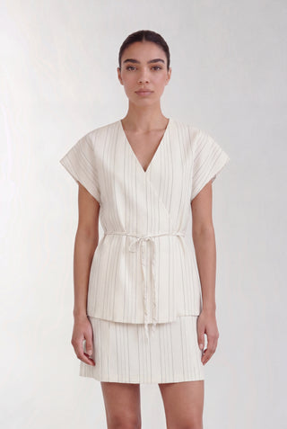 LR-RIO 1 Waistcoat Off white