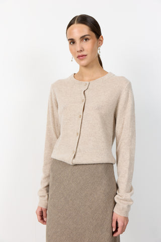 LR-ELOISE 15 Cardigan Light sand
