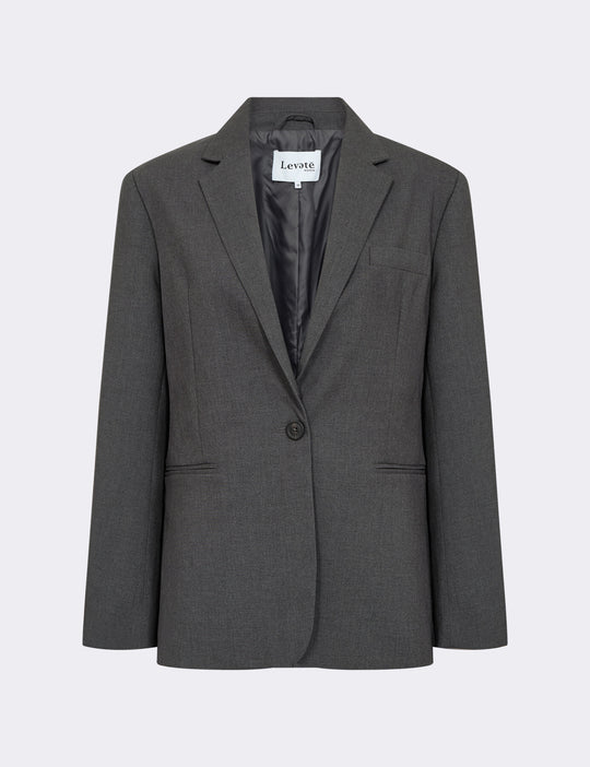 LR-PRESLEY 1 Blazer Dark grey