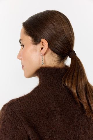 LR-NOREEN 6 Pullover Dark brown