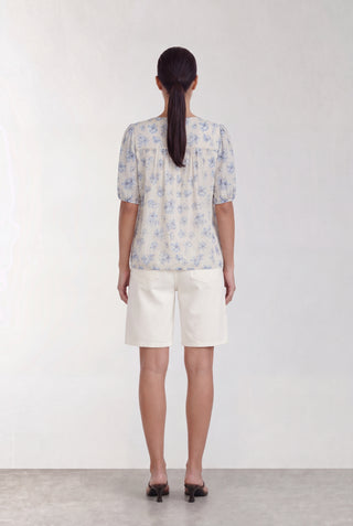LR-RAVINA 2 Blouse Light sand