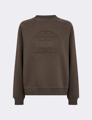 LR-NUKA 11 Sweatshirt Dark brown