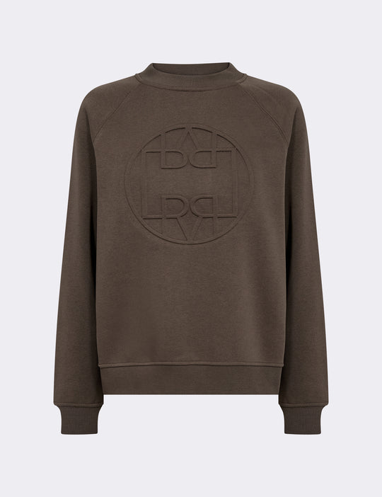 LR-NUKA 11 Sweatshirt Dark brown